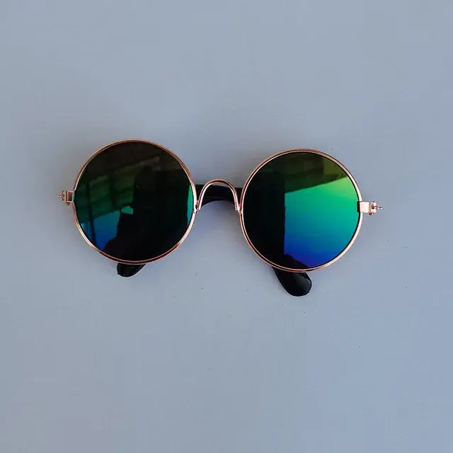 Vintage Round Pet Sunglasses