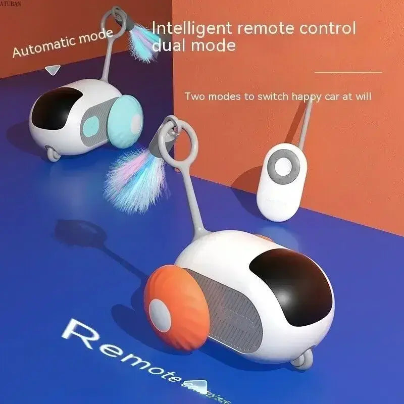 Smart Interactive Cat Toy Car