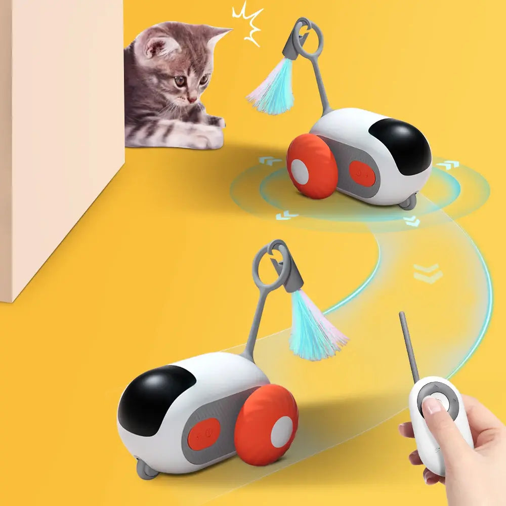 Smart Interactive Cat Toy Car