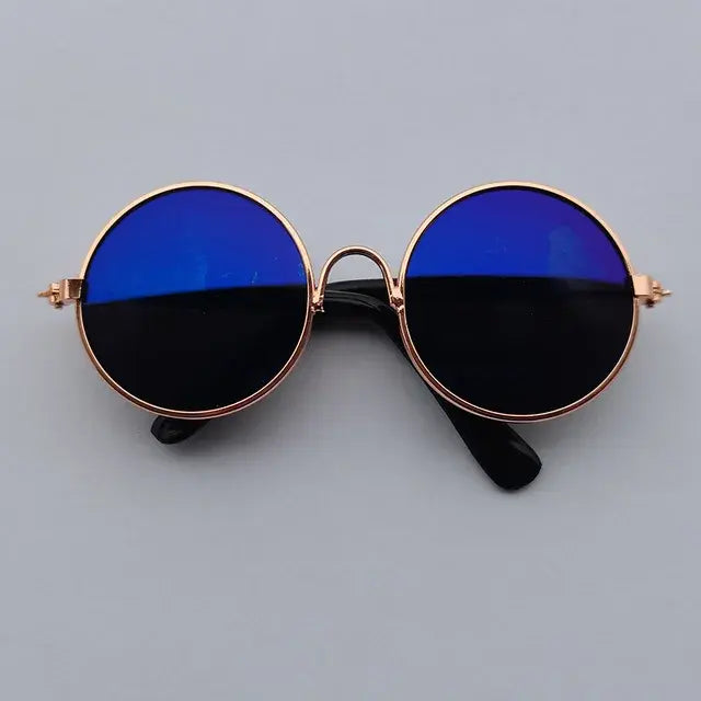 Vintage Round Pet Sunglasses