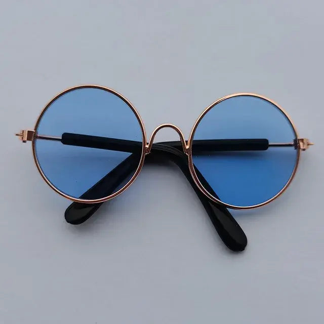 Vintage Round Pet Sunglasses