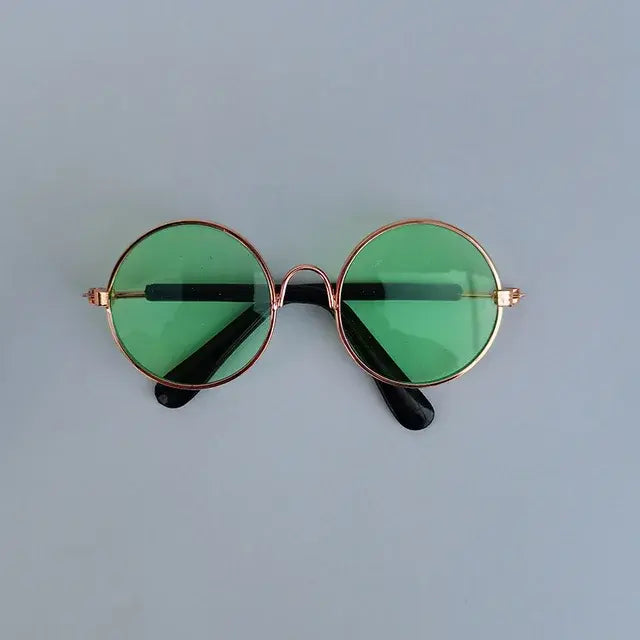 Vintage Round Pet Sunglasses