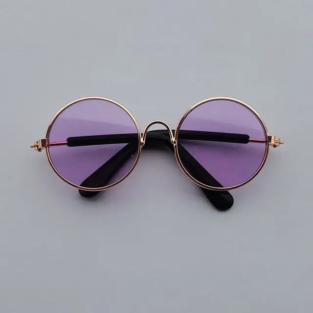 Vintage Round Pet Sunglasses