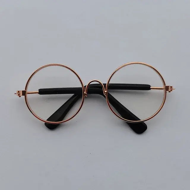 Vintage Round Pet Sunglasses