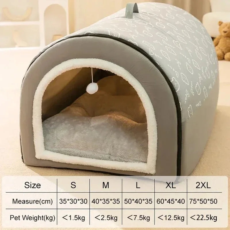 Large Pet Cave Bed