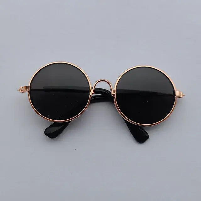 Vintage Round Pet Sunglasses