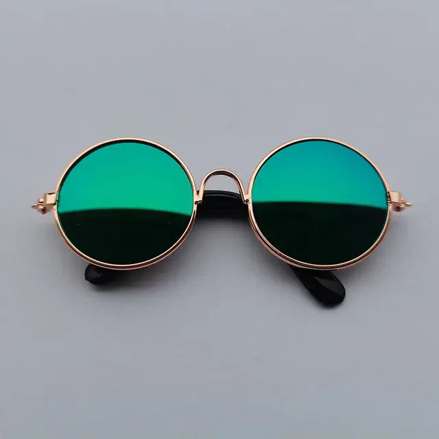 Vintage Round Pet Sunglasses