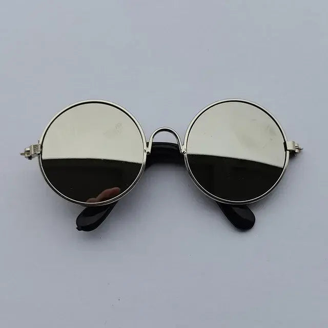 Vintage Round Pet Sunglasses