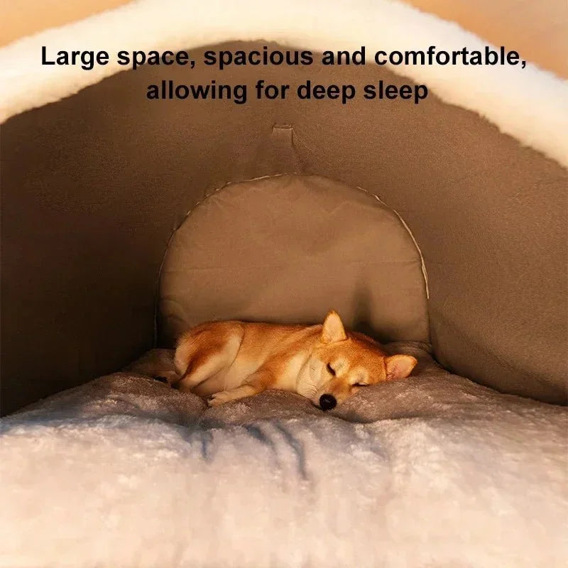 Large Pet Cave Bed