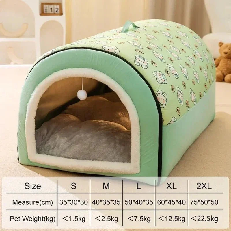 Large Pet Cave Bed