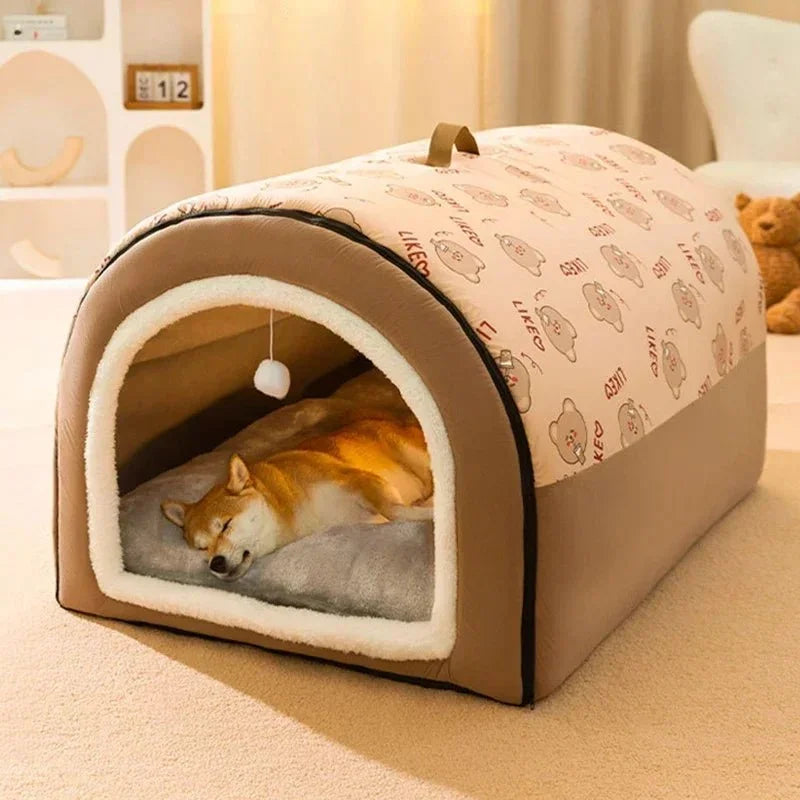 Large Pet Cave Bed