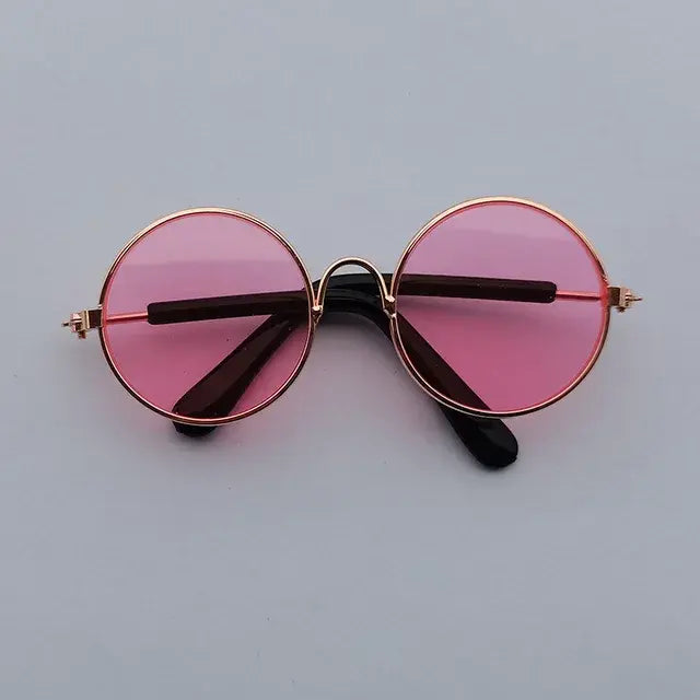 Vintage Round Pet Sunglasses