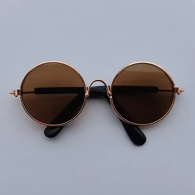 Vintage Round Pet Sunglasses