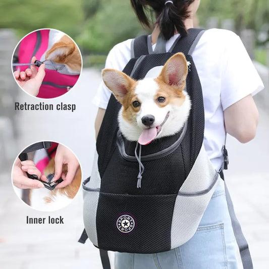 Vertical Pet Travel Carrier Bag